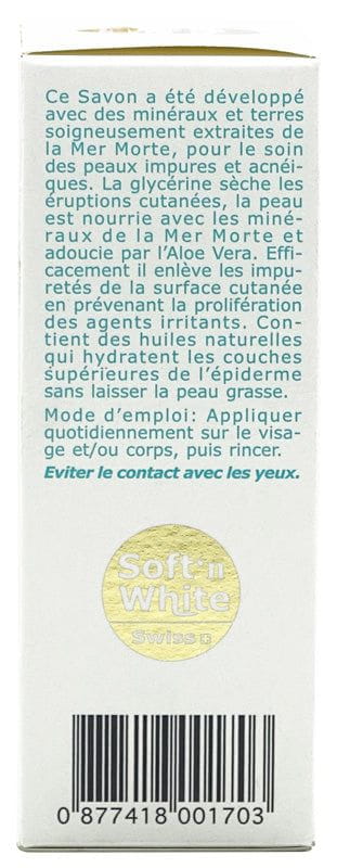 Soft'n White Swiss Soft'n White Acne Natural Soap 200g