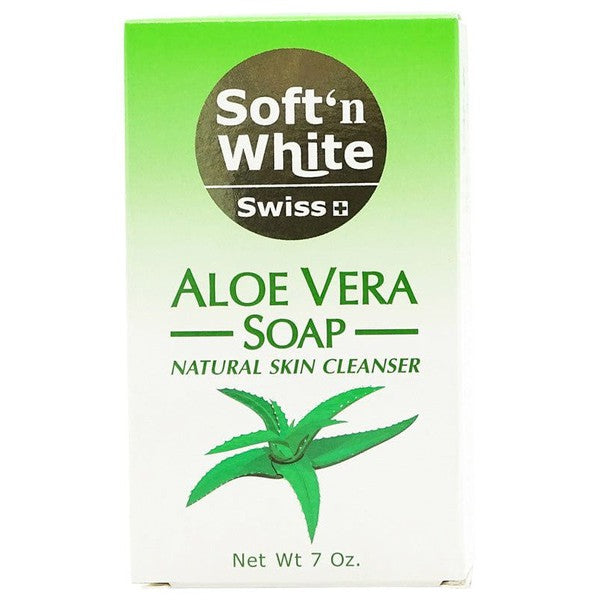 Swiss Soft'n White Aloe Vera Soap 200g | gtworld.be 