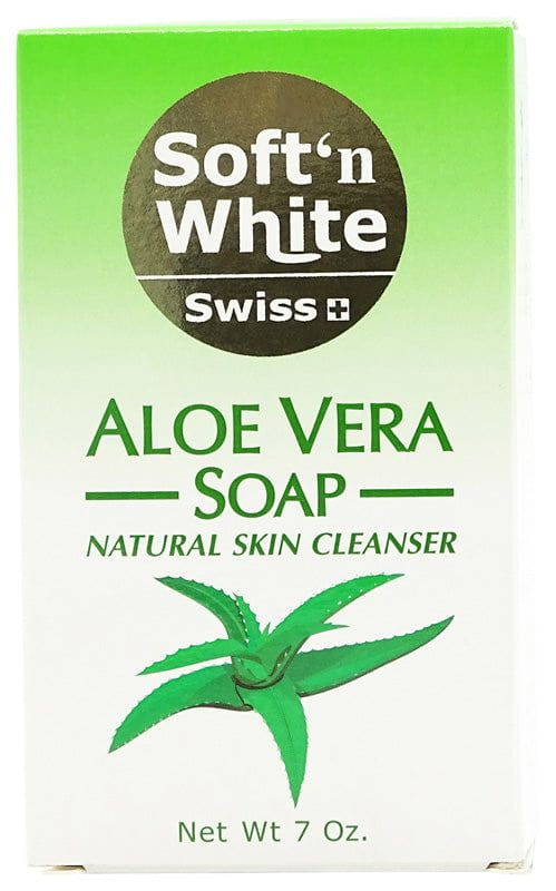 Soft'n White Swiss Soft'n White Aloe Vera Soap 200g