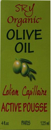 SRY Organic SRY Organic Olive Oil Hair Lotion 125ml
