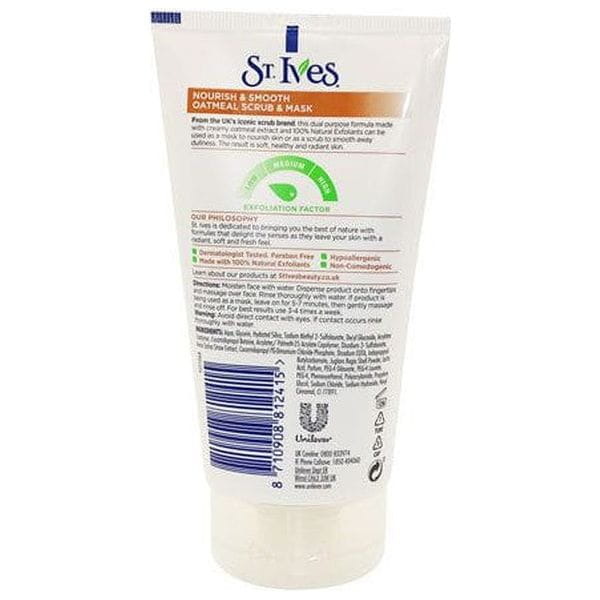 St.Ives Health & Beauty St. Ives Nourish & Smooth Oatmeal Scrub & Mask 150ml