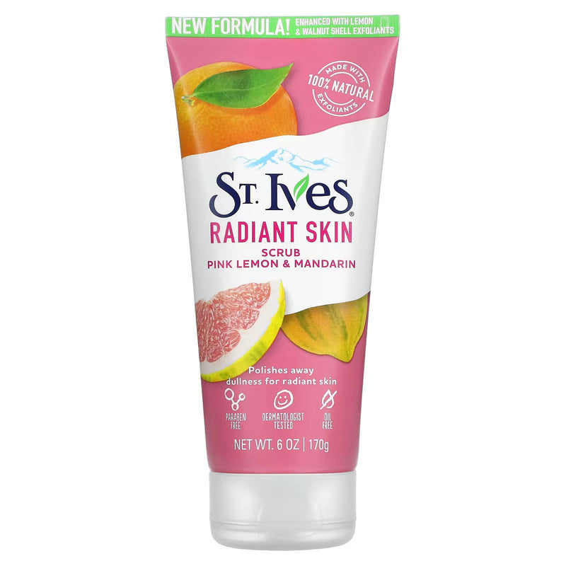 St.Ives St.Ives Radiant Skin Scrub - Pink Lemon & Mandarin 6 Oz