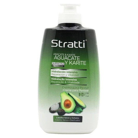 Stratti Health & Beauty Stratti Combing Cream Avocado And Shea Butter 300Ml