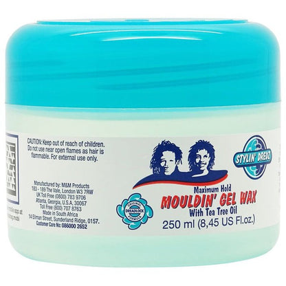 Stylin' Dredz Maximum Hold Mouldin'Gel Wax 250ml | gtworld.be 