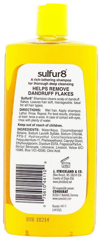 sulfur8 Sulfur 8 Deep Cleaning Shampoo 340ml