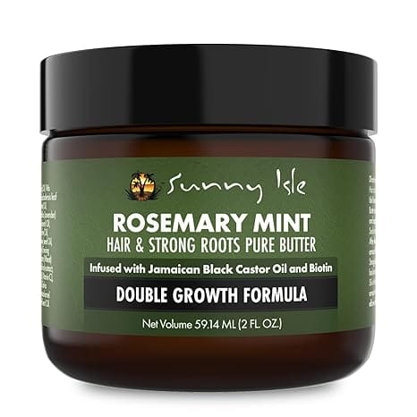 Sunny Isle Health & Beauty 2oz Sunny Isle Rosemary Mint Hair and Strong Roots Butter (2oz/4oz/8oz)