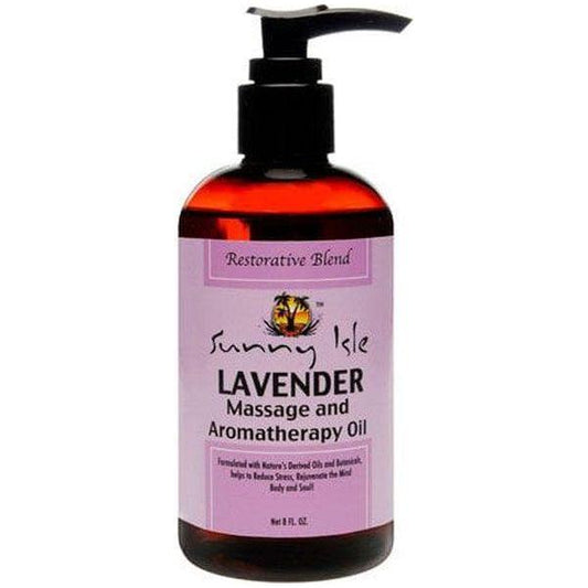 Sunny Isle Health & Beauty Sunny Isle Lavender Massage and Aromatherapy Oil 236ml