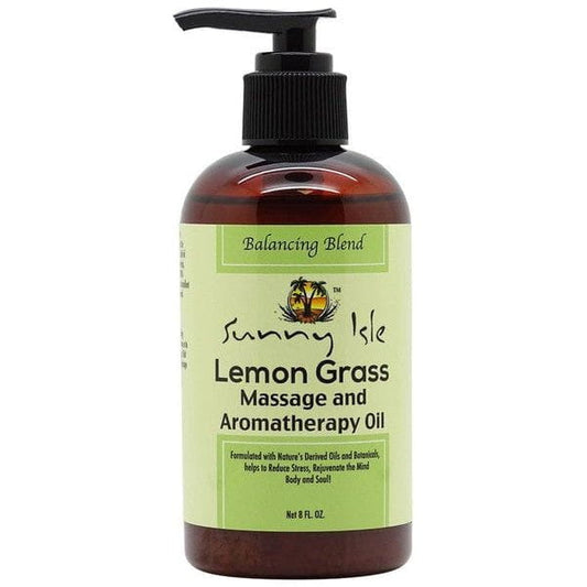 Sunny Isle Health & Beauty Sunny Isle Lemon Grass Massage and Aromatherapy Oil 236ml