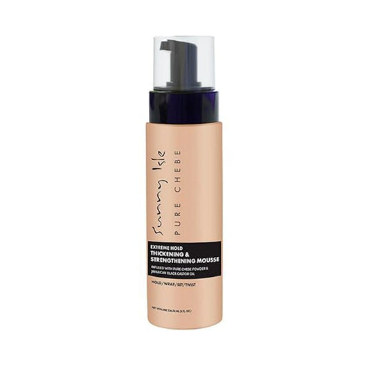 Sunny Isle Health & Beauty Sunny Isle - Mousse épaississante et fortifiante Pure Chebe à tenue extrême 8oz