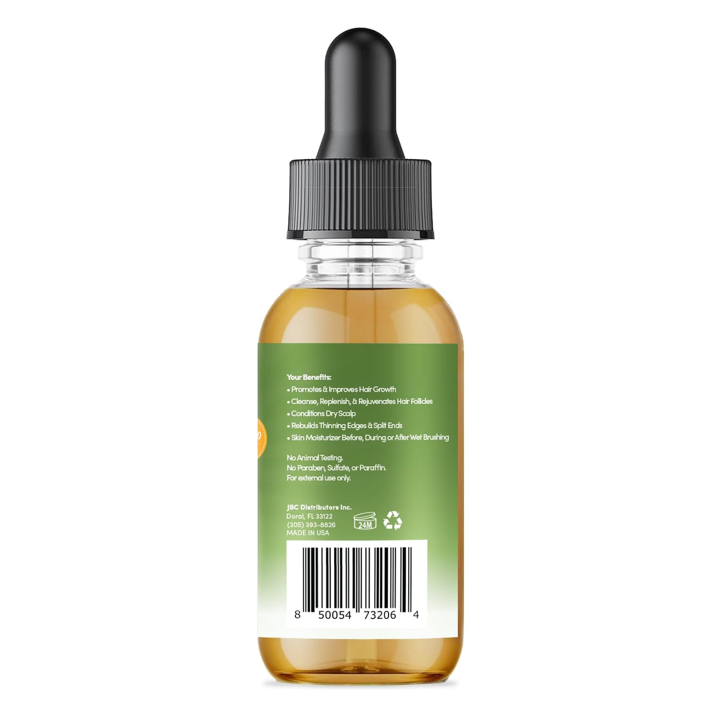 Sunny Isle Health & Beauty Sunny Isle Rosemary Mint Hair and Strong Roots Lite Oil 2oz