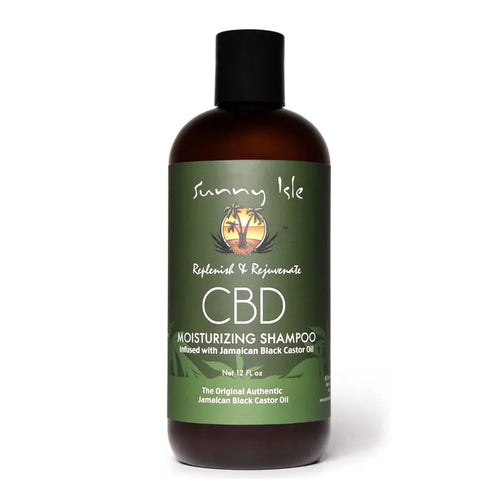 Sunny Isle Health & Beauty Sunny Isle - Shampoing hydratant au CBD 12oz