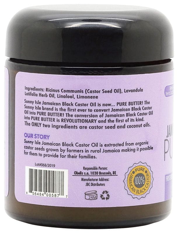 Sunny Isle Sunny Isle Jamaican Black Castor Oil Pure Butter Lavender 118ml