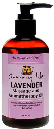 Sunny Isle Sunny Isle Lavender Massage and Aromatherapy Oil 236ml