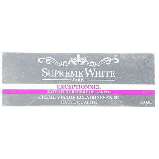 Supreme White Health & Beauty Supreme White Exceptional Shea Butter Extract Face Cream Toning 50ml