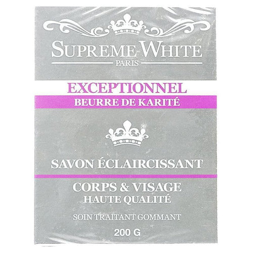 Supreme White Health & Beauty Supreme White Exceptional Shea Butter Toning Soap Face & Body 200g
