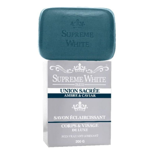 Supreme White Health & Beauty Supreme White Sacred Union Amber & Caviar Toning Soap Face & Body 200g