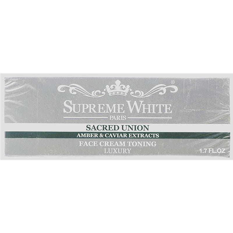 Supreme White Supreme White Sacred Union Amber & Caviar Extracts Face Cream Toning 50ml