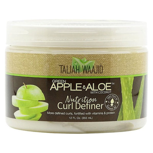 Taliah Waajid Green Apple & Aloe with Coconut Nutrition Curl Definer 355ml | gtworld.be 