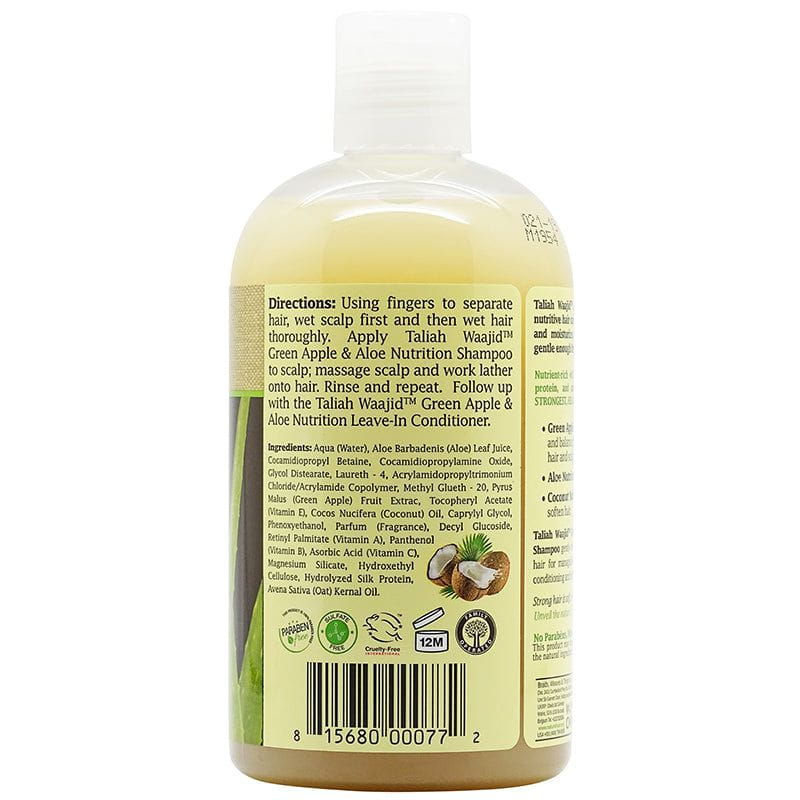 Taliah Waajid Taliah Waajid Green Apple & Aloe with Coconut Nutrition Shampoo 355ml
