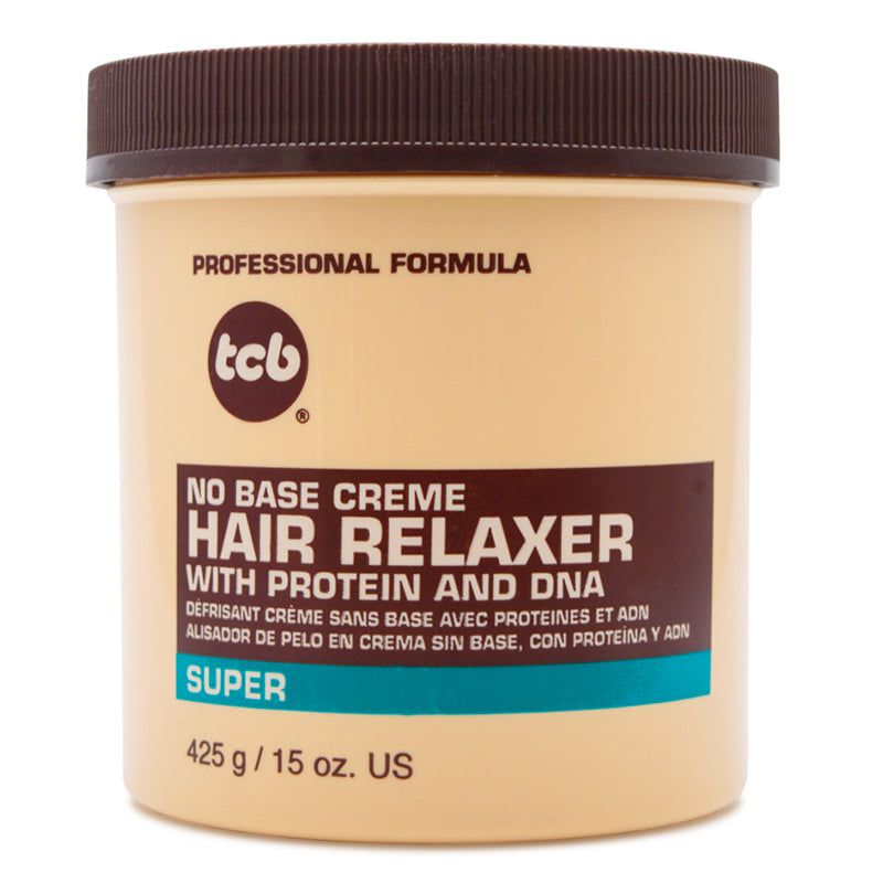 tcb TCB No Base Cream Hair Relaxer Super 15oz