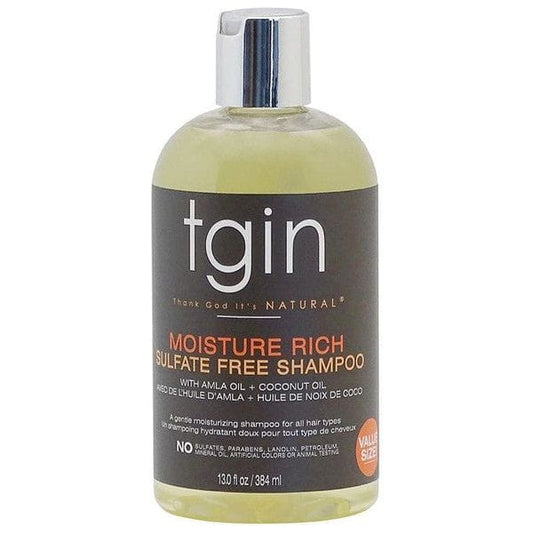 TGIN Health & Beauty TGIN Moisture Rich Sulfate Free Shampoo with Amla Oil + Coconut Oil 384ml