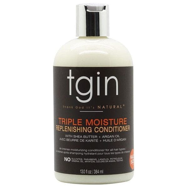 TGIN Health & Beauty TGIN Triple Moisturize Replenishing Conditioner with Shea Butter + Argan Oil 384ml