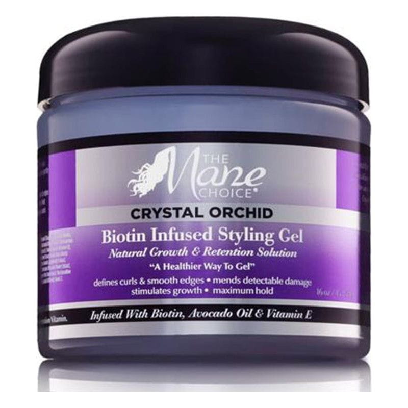 The Mane Choice Health & Beauty The Mane Choice Crystal Orchid Biotin Styling Gel 473ml