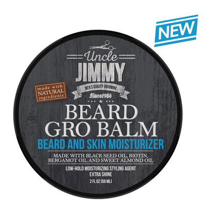 Uncle Jimmy Health & Beauty Uncle Jimmy Baume Pousse Barbe Hydratant pour Barbe et Peau 59ml