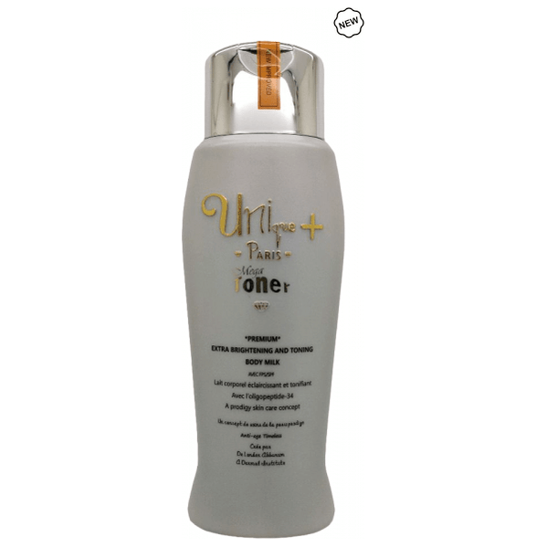 Unique + Health & Beauty Unique+ Megatoner Brightening Body Milk 500ml