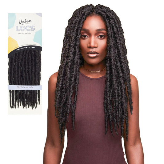 Urban Health & Beauty Urban - Locs Braid Rebel Kink Jumbo Locs 19"