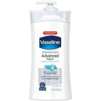 Vaseline Health & Beauty 600ml Vaseline – Lotion Réparatrice Avancée (200 / 400 / 600 ml)