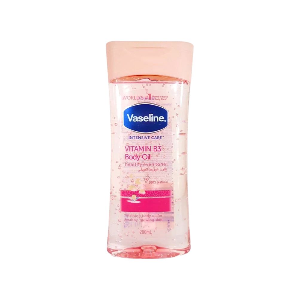 Vaseline Health & Beauty Vaseline Intensive Care Vitamin B3 Body Oil 200ml (pink)