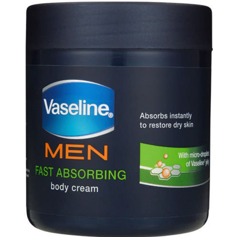 Vaseline Vaseline Men Fast Absorbing Body Cream 400ml