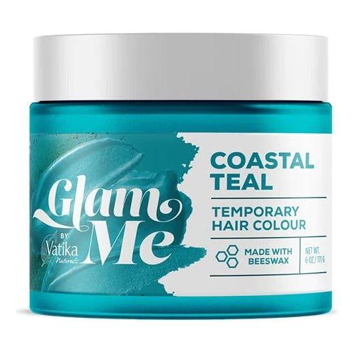 Vatika Health & Beauty Coastal Teal Vatika Naturals Glam Me Temporary Hair Colour 6 Oz