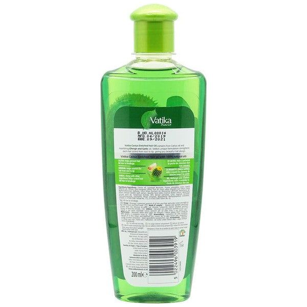 Vatika Health & Beauty Vatika Cactus Enriched Hair Oil 200ml