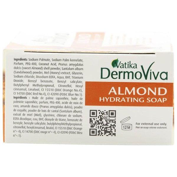 Vatika Health & Beauty Vatika DermoViva Almond Soap 115g