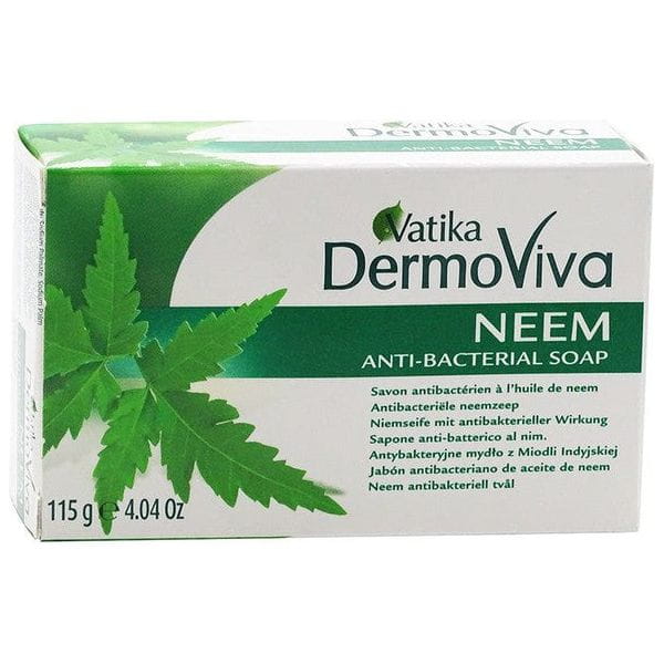 Vatika Health & Beauty Vatika DermoViva Anti Bacterial Soap Neem 115g