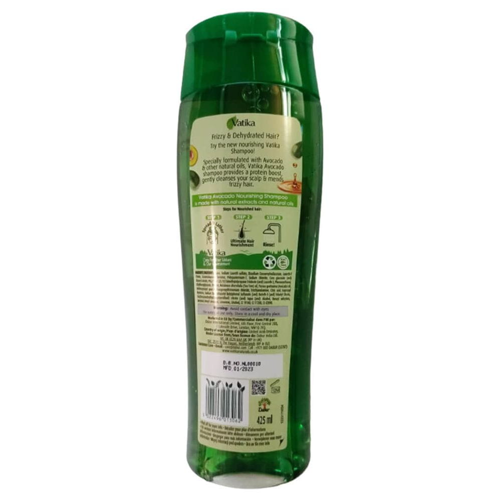 Vatika Health & Beauty Vatika Natural Shampoo Avocado 425 ml