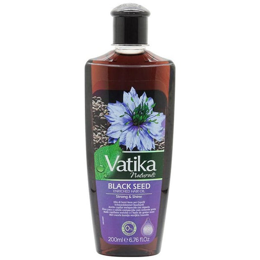 Vatika Black Seed Enriched Hair Oil 200ml | gtworld.be 