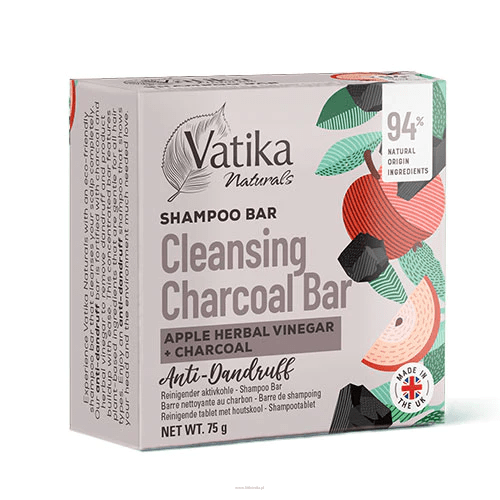 Vatika Vatika Naturals Anti-dandruff Cleansing Charcoal Shampoo Bar 75g