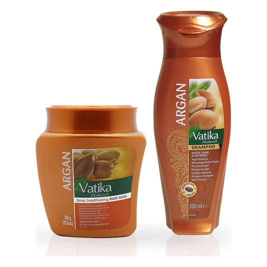 Vatika Vatika Naturals Hair Argan Hydration Bundle