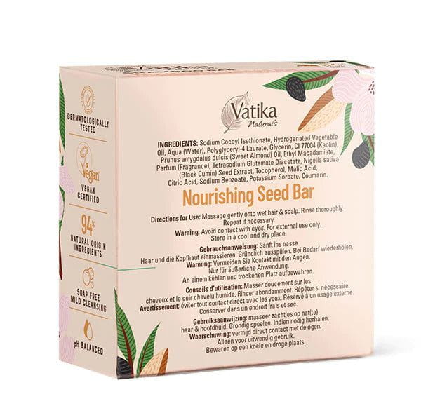 Vatika Vatika Naturals Nourishing Seed Complete Care Shampoo Bar 75 g