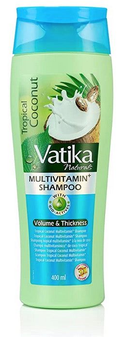 Vatika Naturals Tropical Coconut Multivitamin Shampoo 400ml | gtworld.be 