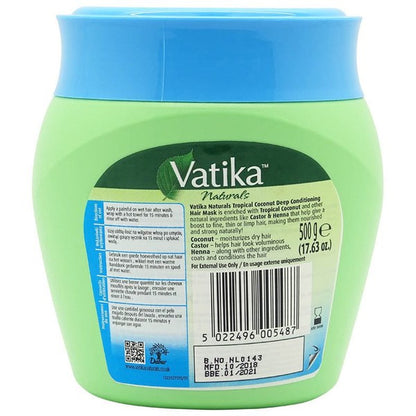 Vatika Vatika Tropical Coconut Hair Mask 500g