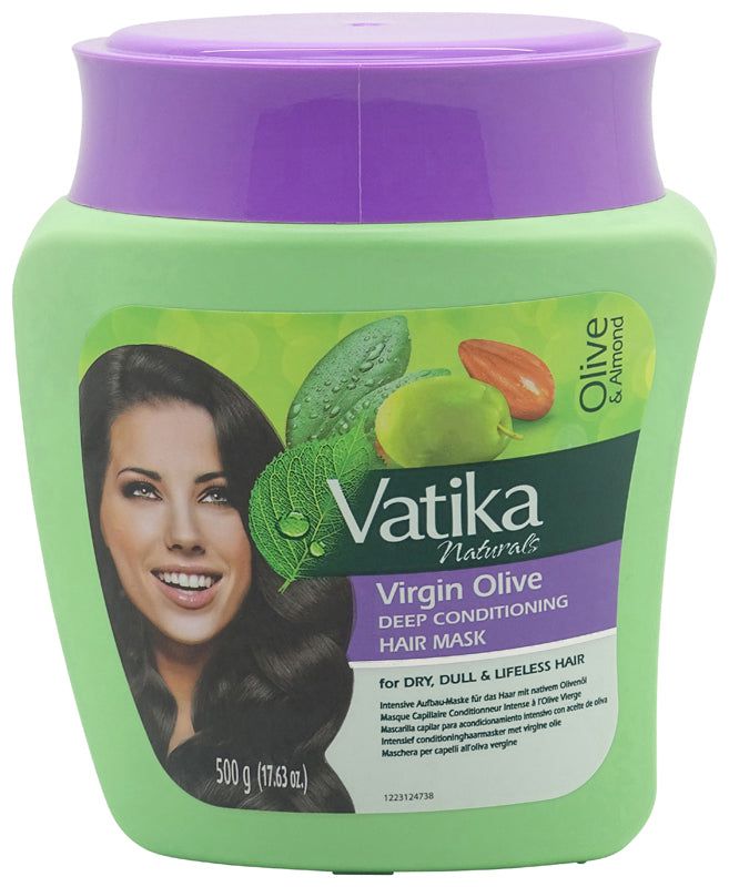 Vatika Virgin Olive Deep Conditioning Hair Mask 500g | gtworld.be 