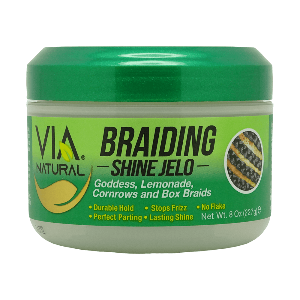 Via Natural Health & Beauty Via Natural Braiding Shine Jelo 8 Oz