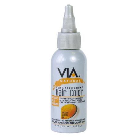 Via Natural Health & Beauty Via Natural Semi-Permanent Hair Color 60ml