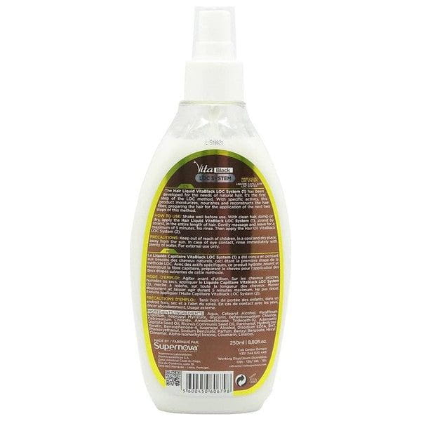 Vita Black Health & Beauty Vita Black Loc System Hair Liquid 250Ml