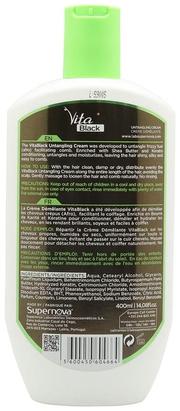 Vita Black Vita Black Conditioner, Moisturize, Nourish Hair Cream 400ml