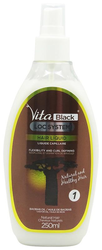Vita Black Vita Black Loc System Hair Liquid 250Ml